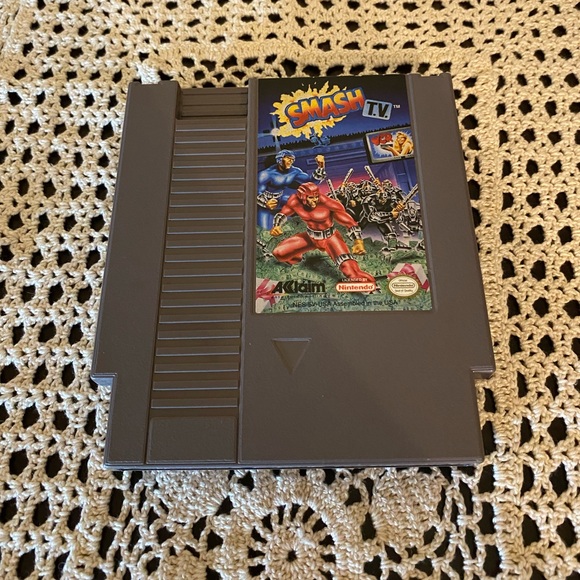 Smash TV Nintendo NES Original Authentic Game Cartridge Only Tested and Works - Picture 1 of 5